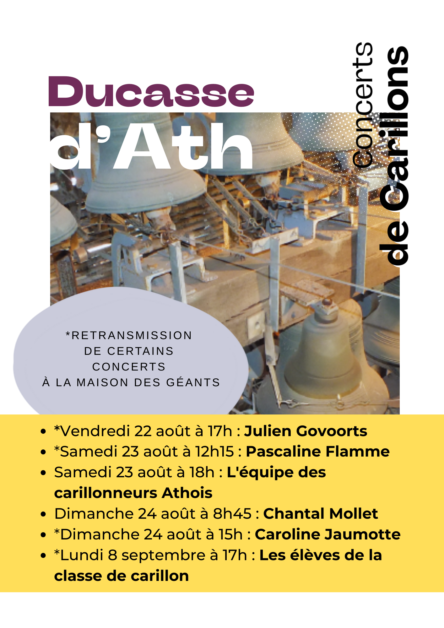 Concerts de carillons
